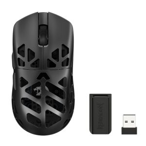 Redragon M997-ULT PRISM ULTRA 26000 DPI Wireless Mouse - Black - Image 1