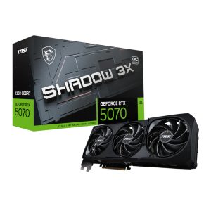 MSI NVIDIA GeForce RTX 5070 Shadow 3X OC 12GB GDDR7 Graphics Card - Image 1