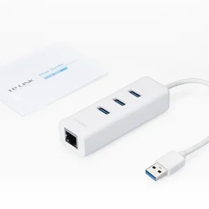 TP-Link USB 3.0 Type-A to Gigabit Ethernet Network Adapter with 3-Port USB 3.0 Type-A Hub | UE330 - Image 3
