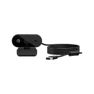 HP 320 Black Full-HD USB Webcam - Image 1