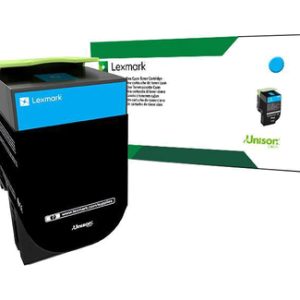 Lexmark CS/CX 317 417 517 Cyan Return Program Toner Cartridge - Image 1