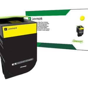Lexmark CS/CX 317 417 517 Yellow Return Program Toner Cartridge - Image 1