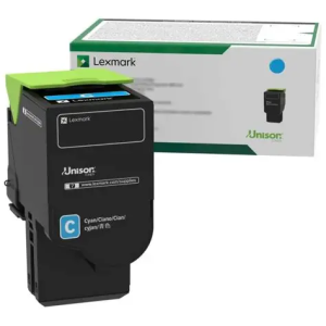 Lexmark CS632 CX635 Cyan Return Programme 11.7K Toner Cartridge - Image 1
