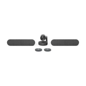 Logitech Rally Premier Modular Video Conferencing System for Large and Extra Large Rooms, incl. Rally Cam, 1x Speaker, 1x Mic Pod, Rally Display Hub, Rally Table Hub - Image 1