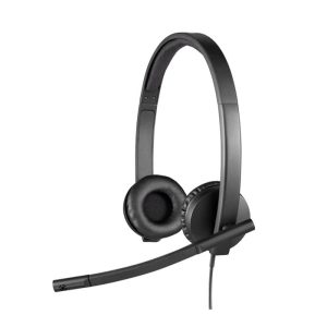 Logitech H570e Mono (Teams version) headset - BLACK - USB - Image 1
