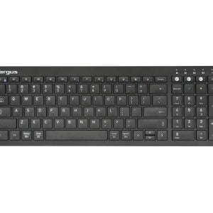 Targus Midsize Antimicrobial Wireless Keyboard and Mouse Combo Black - Image 1