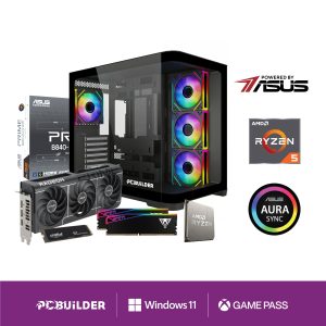 PCBuilder Ryzen 5 7600 SEEKER Windows 11 Gaming PC - Image 1