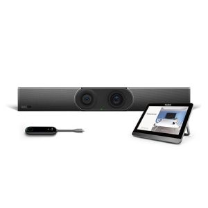 Yealink A30 All-In-One Android Video Bar For Teams - A30 Video Bar, CTP18 Touch Console, PoE Power Adapter, WPP30 (Wiresless Content Sharing And BYOD), Wall Mount Brackets And Cables - Image 1