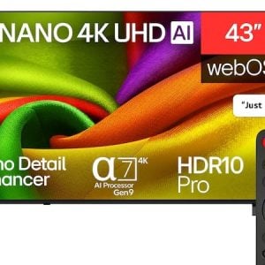 LG 43 Inch NU850B6LA NANO 4K UHD Smart TV - Image 1