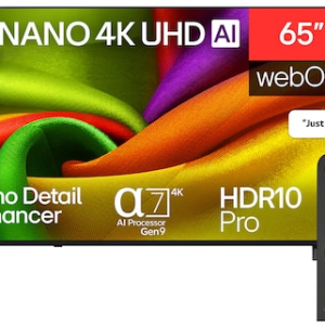 LG 65 Inch NU850B6LA NANO 4K UHD Smart TV