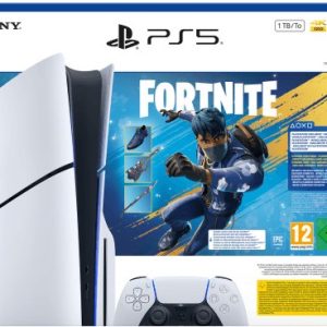 PlayStation 5 Slim 1TB Fortnite Bundle Disc Edition - Image 1