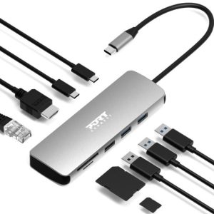 Port USB C Mobile Docking Station 9 Peripheral Ports - Image 1