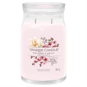 Yankee Candle Pink Cherry Vanilla Large Jar - Image 1