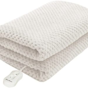 Pure Pleasure Coral  Fleece Single Fitted Electric Blanket