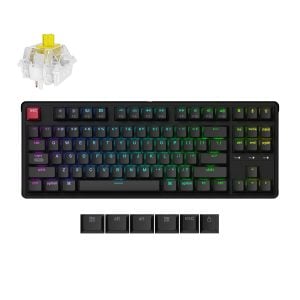 Keychron C3 Pro 80% 8K Super Banana Switch Hot-swappable RGB Wired Custom Mechanical Keyboard - Image 1