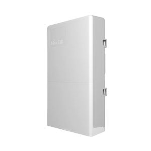 MikroTik netPower Lite 7R with 8x GB Ethernet ports (7 with Reverse POE-in, 1 with POE-OUT), 2x SFP+ cages, SwitchOS, outdoor enclosure - Image 1