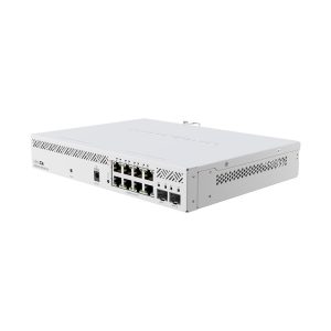 MikroTik Cloud Smart Switch CSS610-8P-2S+IN, 8x GB 802.3af/at POE-out ports, 2x SFP+ cages - Image 1