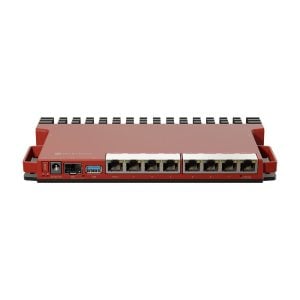 MikroTik L009UiGS with 8 x GB LAN ports, 1 x 2.5 GB SFP port, USB, desktop/1U rackmount case