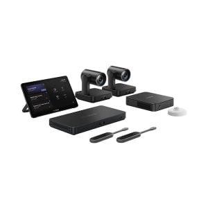 Yealink MVC940 Full Video Conferencing Solution Incl: 2x UVC84 4K Camera, VCR20 Remote, MCore Kit-C5 (MCore Pro Mini-PC & MTouch Plus & Room Sensor), AVHub, 2x WPP30 - Image 1