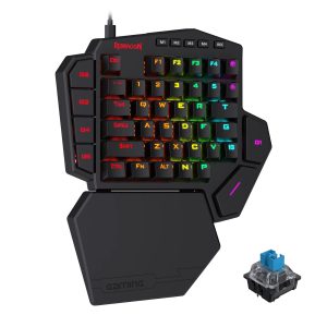 Redragon K585 DITI ELITE PRO RGB 40% Wireless Mechanical Gaming Keyboard - Blue Switches - Image 1