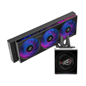 ASUS ROG Strix SLC IV 360 ARGB LCD Liquid CPU Cooler - Black