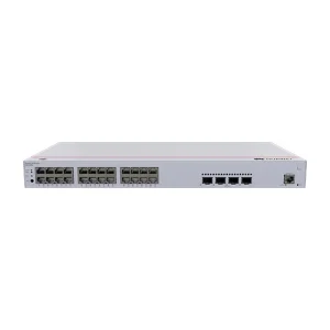 Huawei eKit S220-24P4X Layer 2 Managed Switch, 24 x 10/100/1000BASE-T ports(400W PoE+), 4 x 10GE SFP+ ports - Image 1