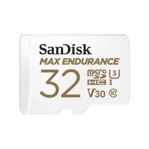 SanDisk MAX ENDURANCE microSDHC 32GB + SD Adapter - Image 1
