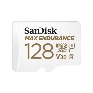 SanDisk MAX ENDURANCE microSDXC 128GB + SD Adapter - Image 1