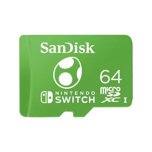 SanDisk Nintendo MicroSDXC UHS-I card 64GB for Nintendo Switch - Yoshi Edition - Image 1