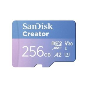 SanDisk Creator microS Card UHS-I 256GB + Adapter - Image 1