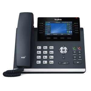 Yealink T46U Gb IP Phone With Dual USB Ports And 4.3" Colour LCD, Excludes PSU (EOL)