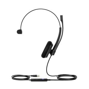 Yealink UH34 Lite Mono Single Earpiece USB Headset With Foam Ear Cushions Teams Edition - Image 1
