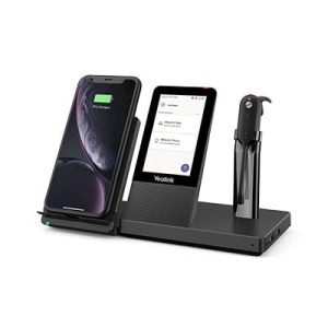 Yealink WH67 DECT Wireless Convertible Headset With Touch Screen Base Station