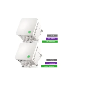 Siklu E-Band (70GHz) Complete PTP link TDD 1Gbps aggregate. 1 ft EXT Antennas | SK-EH710TX-1000-1FT