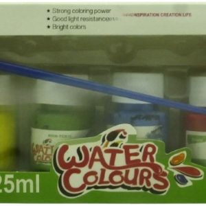 Bertand 6 x 25ml Assorted Water Paint Colors Set - Image 1