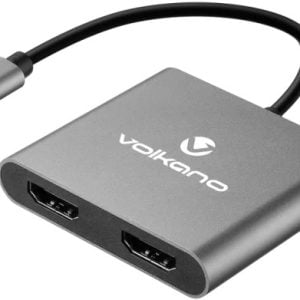 Volkano Expand Series USB C To Dual 4K HDMI Adaptor