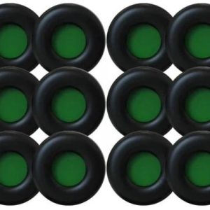Yealink Leatherette Ear Cushions For YHS34 And UH34 Series (1 Set Of 12 Pcs) (EOL) - Image 1