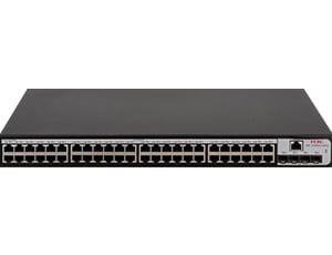 H3C SMB S1850V2-52P-EI Layer 2 Ethernet Switch with 48x 10/100/1000Mbps Ethernet Ports and 4x 1Gbps SFP Ports, AC PSU - Image 1