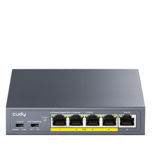 Cudy 4 Port Gigabit PoE 1x PoE Input 60W Switch - Image 1