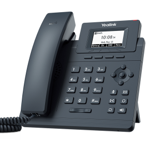 Yealink T30 Single Line Entry Level IP Phone, No PoE, Includes PSU