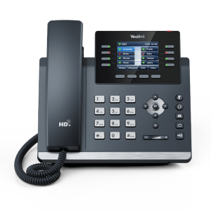 Yealink T44W Gigabit Desktop IP Phone With Built-in Wi-Fi, Bluetooth And Dual USB Ports, Excludes PSU (EOL) - Image 1