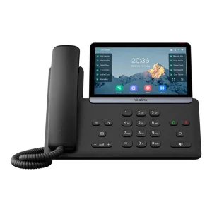 Yealink T77U SIP Phone With 7" Touch Screen, Dual-port Gigabit Ethernet, PoE Support, Dual USB Ports