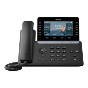 Yealink T85W Prime Business Desktop Phone, Built-In Bluetooth, Wi-Fi, PoE Support, Dual System Function, Excludes PSU - Image 1