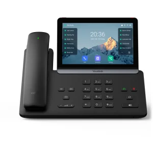 Yealink T88W Pro Smart Business Phone With BTG88 Bluetooth Handset, Excl. Camera, Excludes PSU