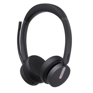 Yealink WH64 Dual DECT Hybrid Wireless Headset, Teams Certified, Includes Stand