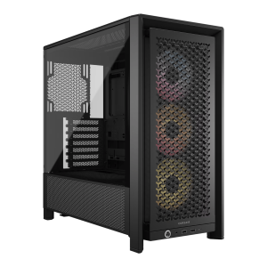 Corsair FRAME 4000D RS ARGB Modular Mid-Tower PC Case - Black - Image 1