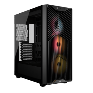 Corsair 3200D RS ARGB Mid-Tower PC Case - Black - Image 1