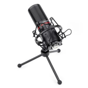 REDRAGON BLAZAR Cardioid USB Gaming Mic and Tripod - Black - Image 1