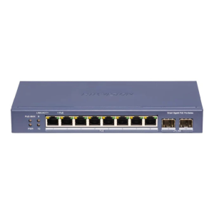 Hikvision 8 Port Gigabit Smart PoE Switch - Image 1