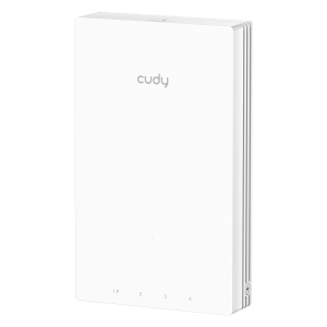 Cudy AC1200 Gigabit Dual-Band Wi-Fi 5 Wall-Plate Access Point - Image 1